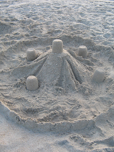 Charleston Beaches: Sand Castle