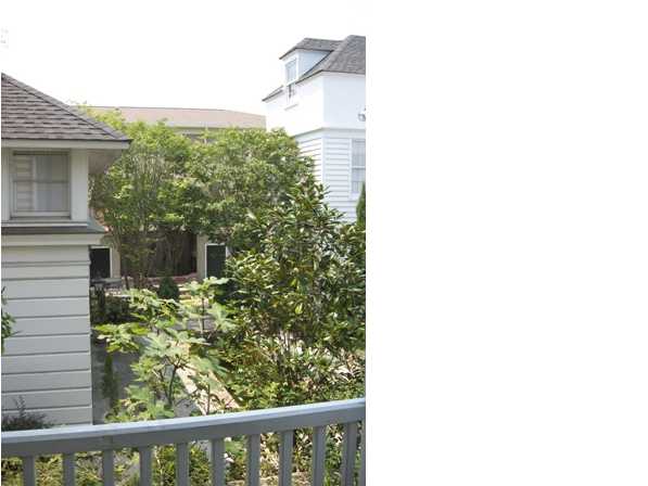 Backside view of home