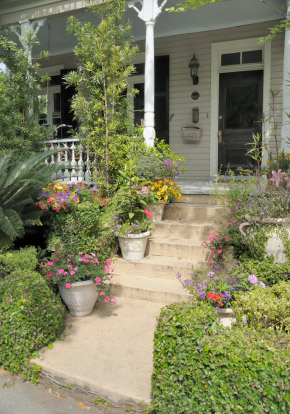 old island home steps