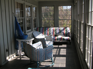 Sullivan's Island Beach House Sun Porch facing Beach