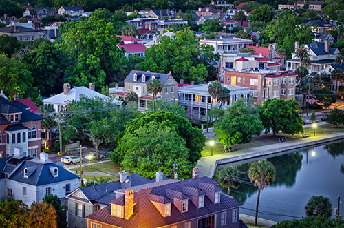 Colonial Lake downtown Charleston,SC